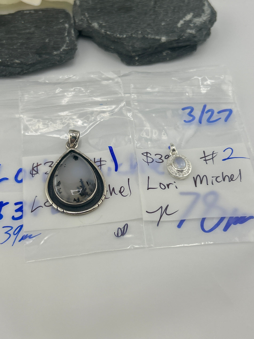 RESERVED FOR: Lori Michel - 3/27/2025 tiktok Live Show - 2 Sterling Silver Items