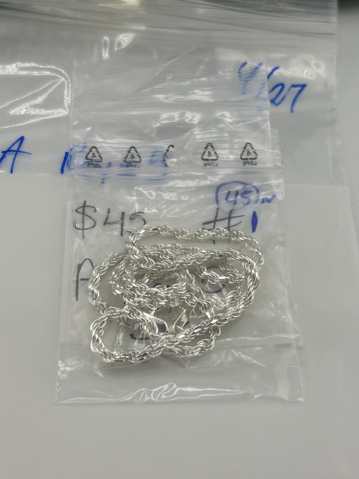 RESERVED FOR:  A Reyz5- 4/27/2025 tiktok Live Show -1  Sterling Silver Items