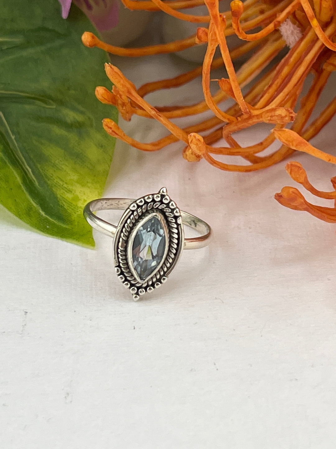 Blue Topaz Ring
