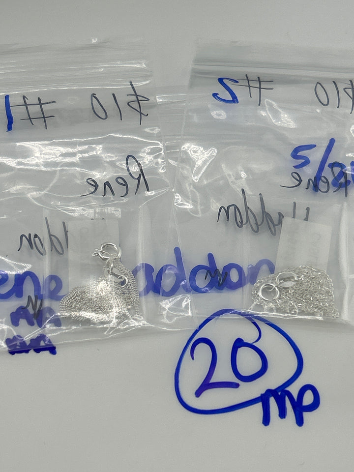 RESERVED FOR: Rene Haddon - 5/21/2025 tiktok Live Show - 2 Sterling Silver Items