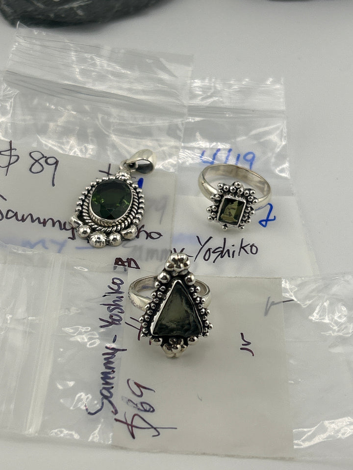 RESERVED FOR:  Sammy_Yoshiko- 4/19/2025 tiktok Live Show -3  Sterling Silver Items