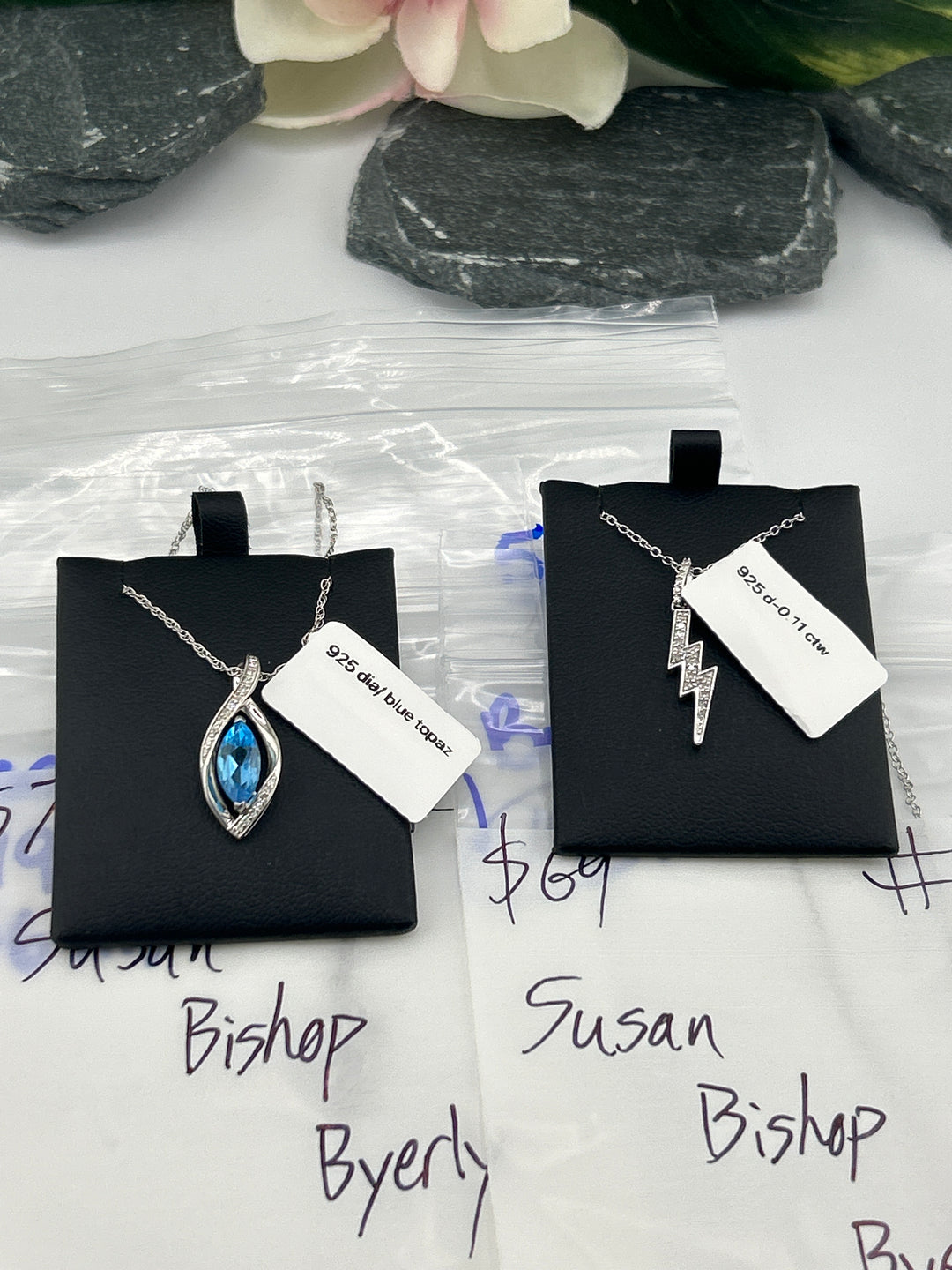 RESERVED FOR: Susan Bishop Byerly  - 5/10/2025 tiktok Live Show -2  Sterling Silver Items