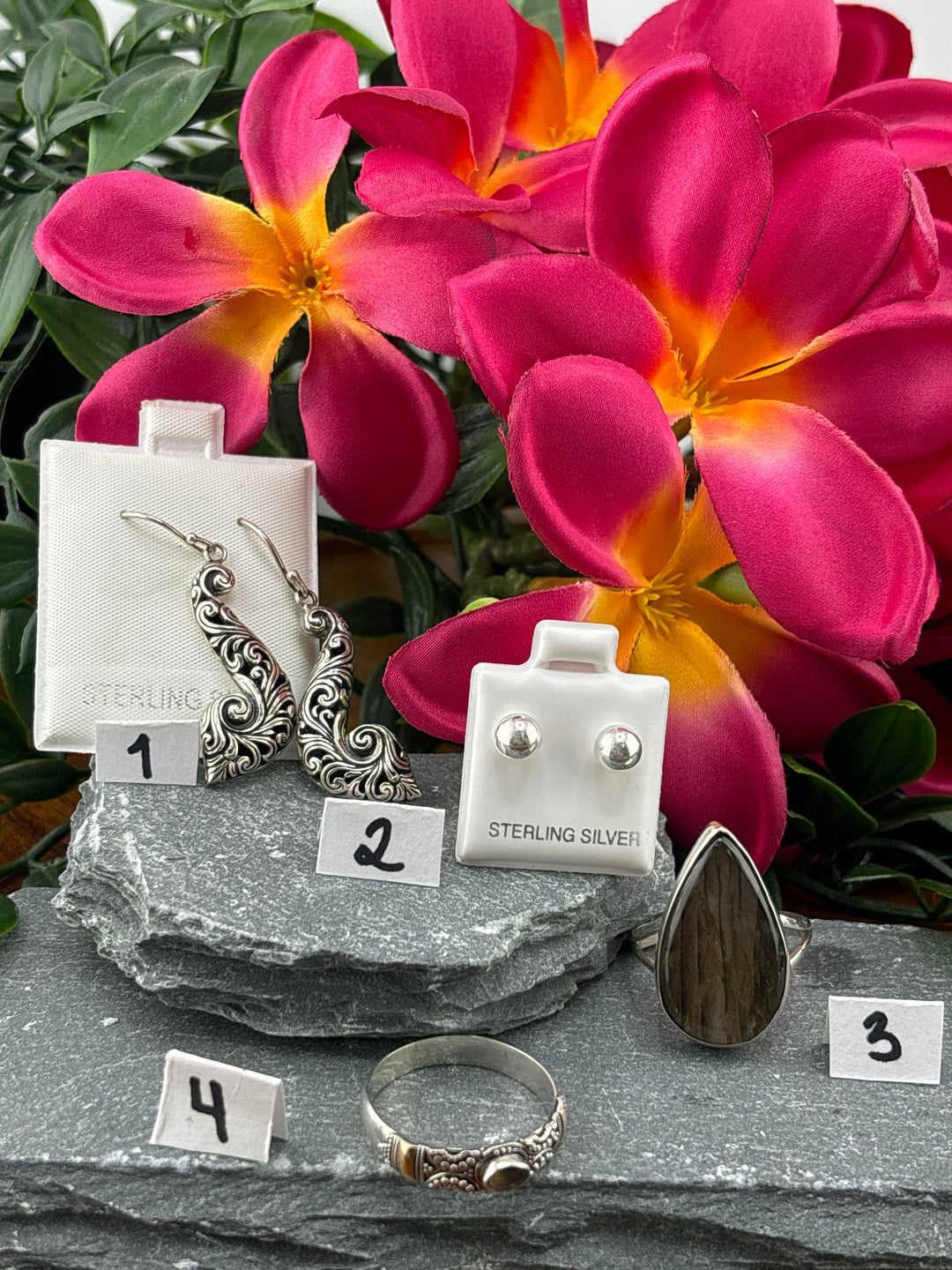 RESERVED FOR: LuLu 10/14/2024 - Sterling Silver 4 Items