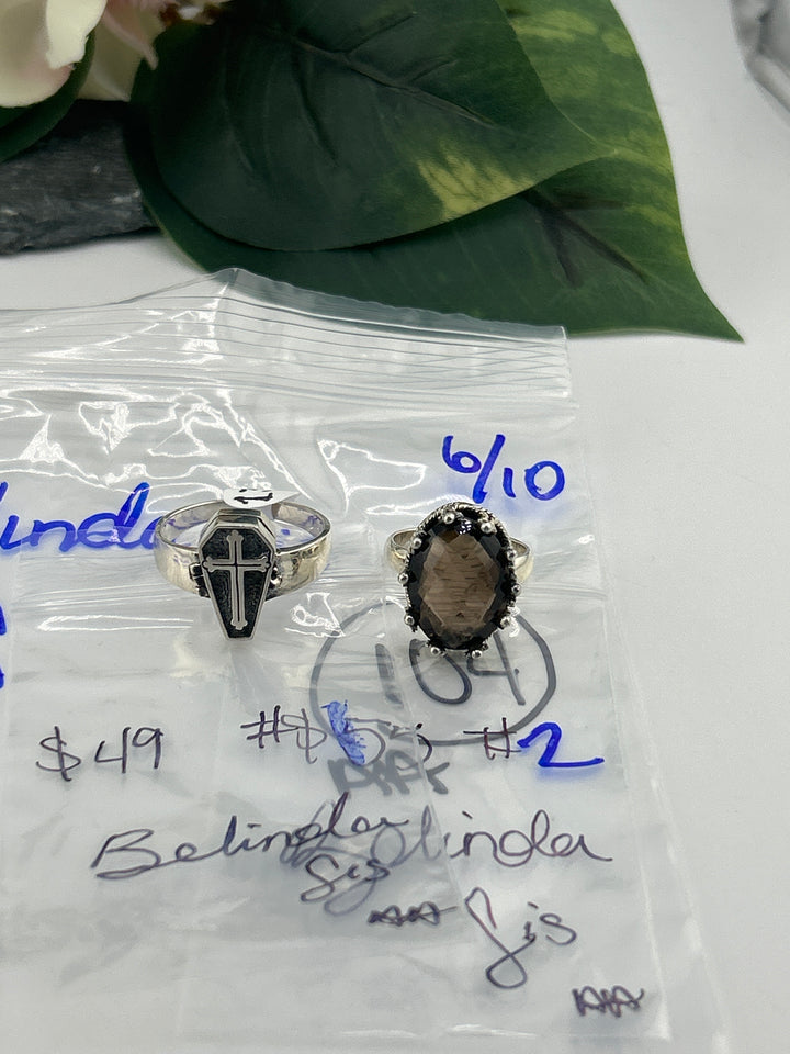 RESERVED FOR: Belinda Sis - 6/10/2025 tiktok A.M Live Show - 2 Sterling Silver Items