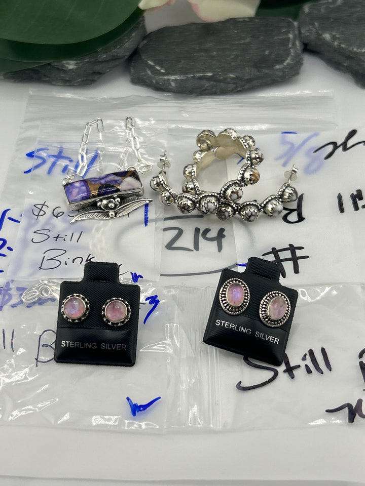 RESERVED FOR: Still Bink - 5/8/2025 tiktok Live Show - 4 Sterling Silver Items