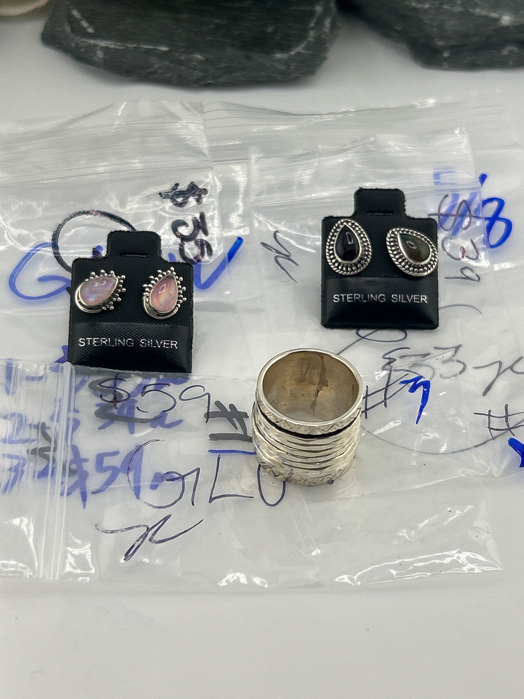 RESERVED FOR: GLOW - 5/8/2025 tiktok Live Show - 3 Sterling Silver Items
