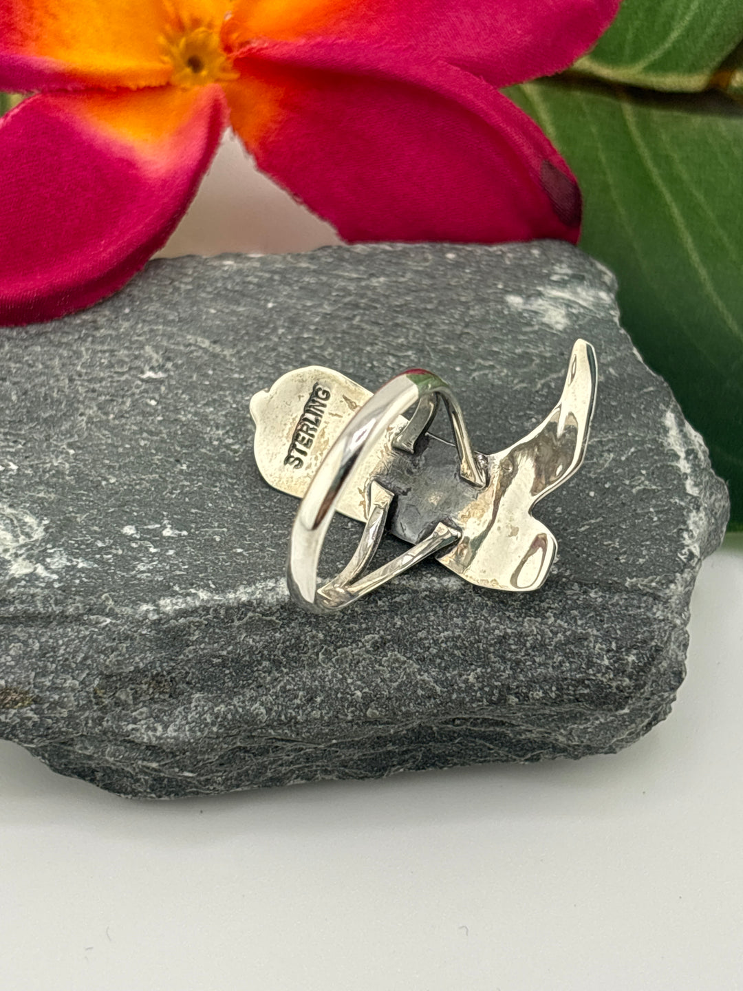 Turquoise Cowboy Boot Ring Size 8.5