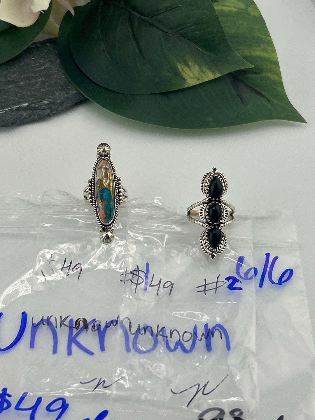 RESERVED FOR: unknown - 6/6/2025 tiktok Reservation Live Show - 2 Sterling Silver Items