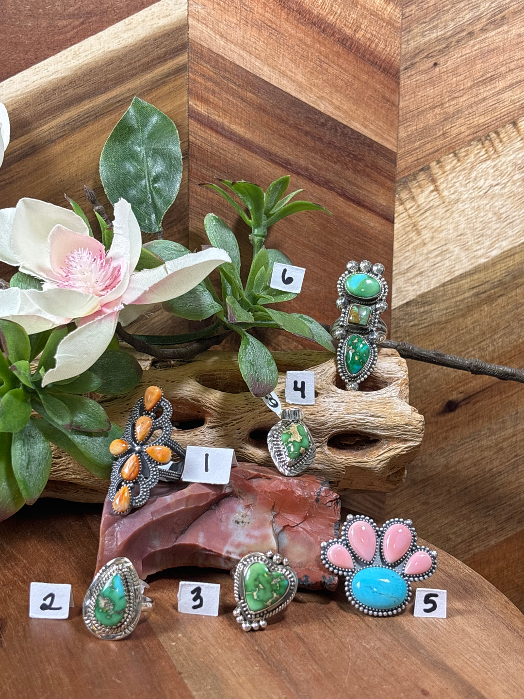 RESERVED FOR: Ruth Adedji 8/11/24- 6 Sterling Silver Items