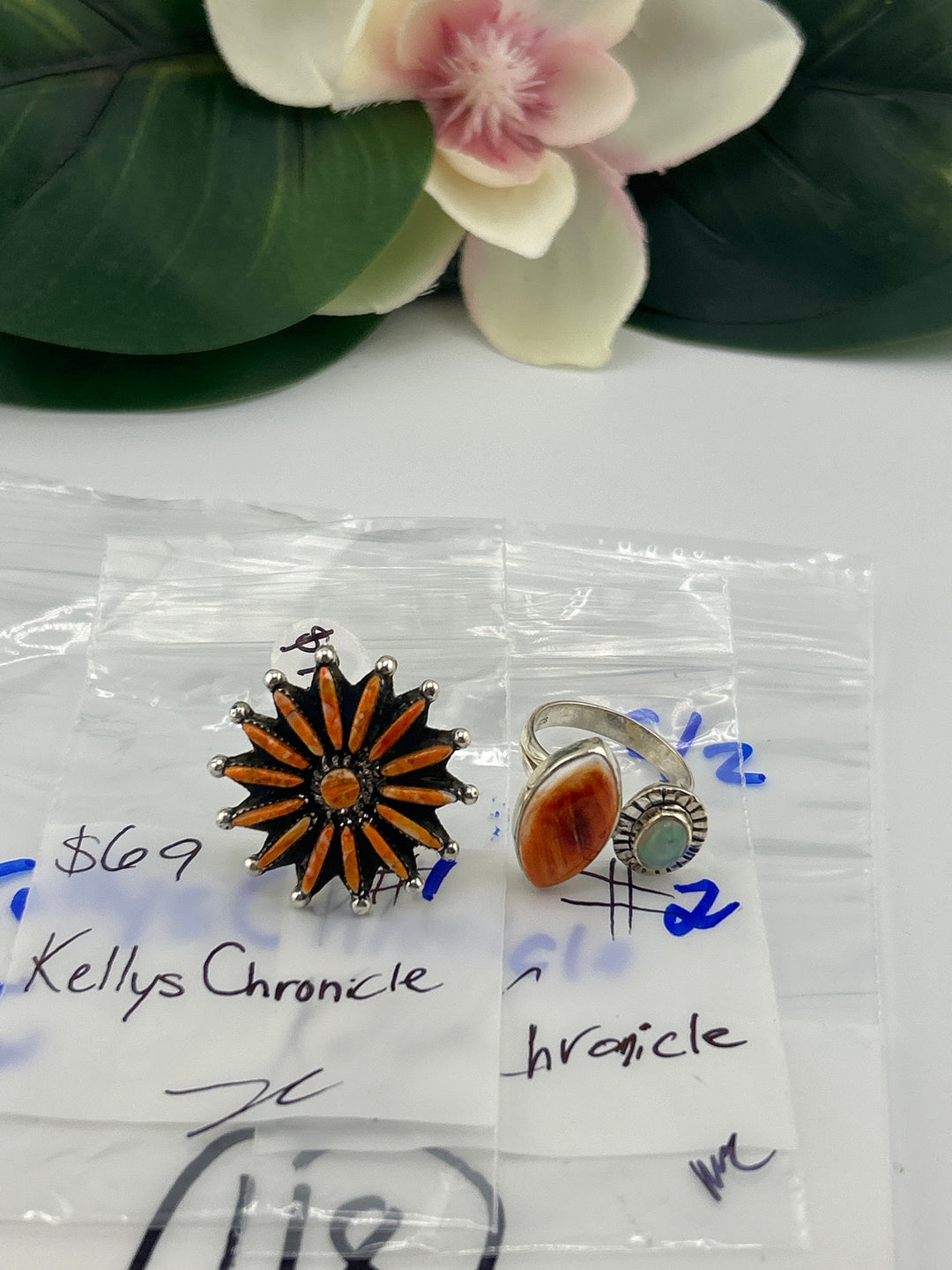 RESERVED FOR:  KellysChronicle- 5/2/2025 tiktok Live Show -  Sterling Silver Items