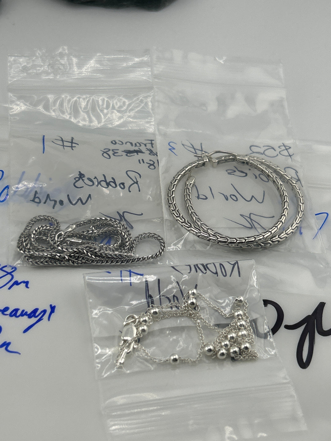 RESERVED FOR: Robbie's World - 4/17/2025 tiktok Live Show - 3 Sterling Silver Items