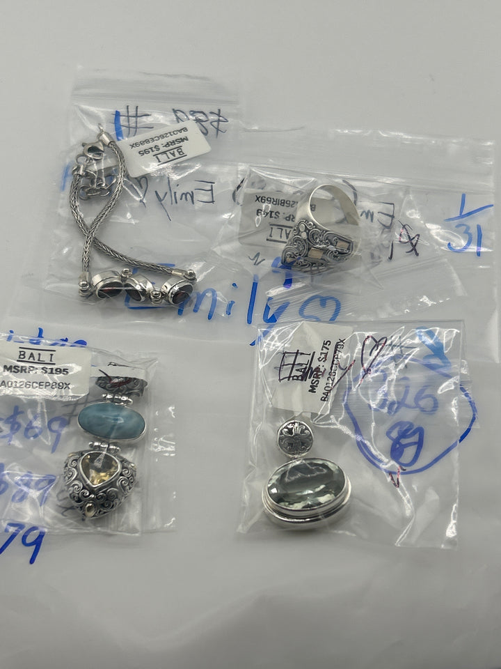 Emily 💚 (Bag 2) -1/31/26 - 4 925 Sterling Silver Items