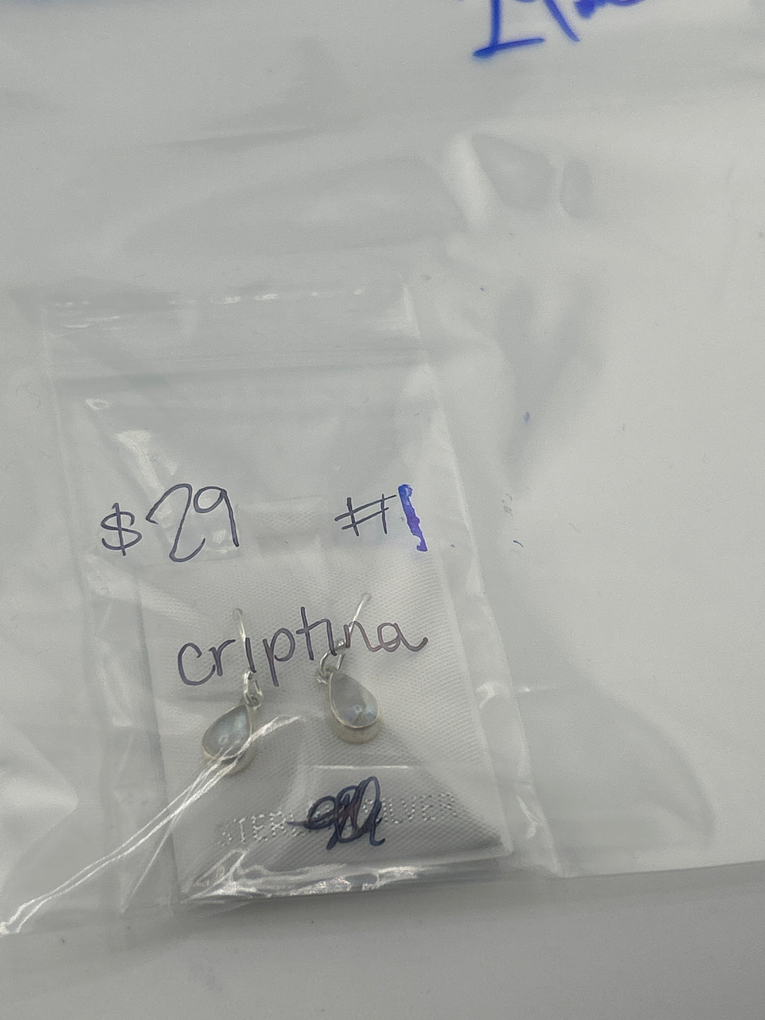 RESERVED FOR: criptina - 6/4/2025 tiktok Live Show - 1 Sterling Silver Items