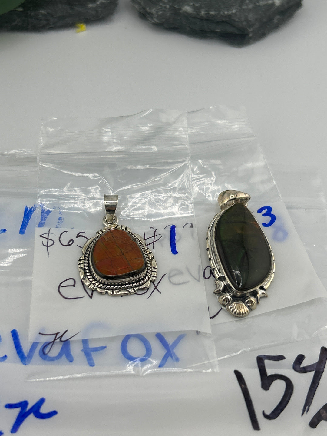 RESERVED FOR: evafox -4/8/2025 tiktok A.M Live Show - 2 Sterling Silver Items