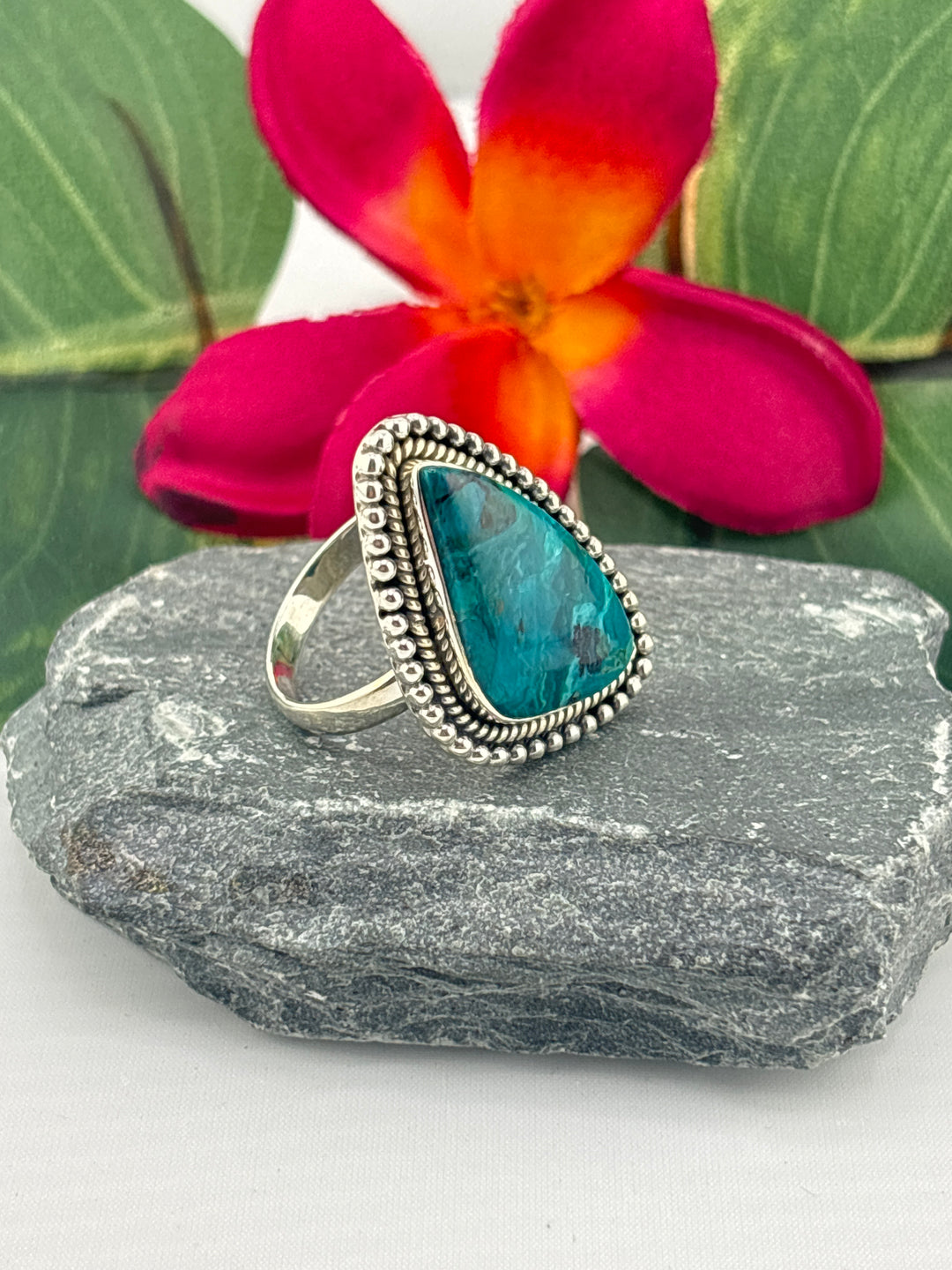 Opalized Wood Ring Size 11