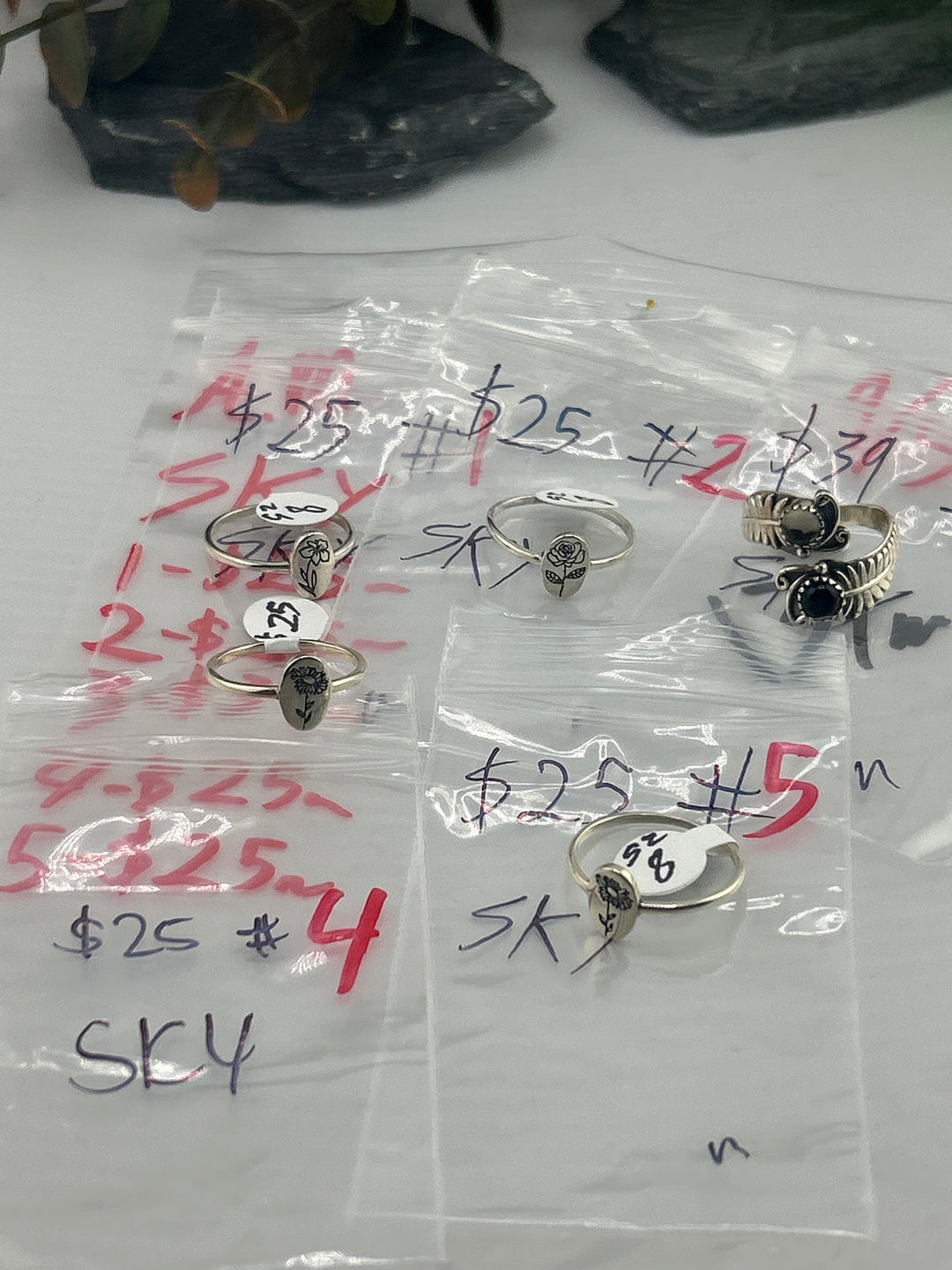AM SHOW 48HR - RESERVED FOR: SKY - 9/5/2025 FL tiktok Live Show - 5 Sterling Silver Items