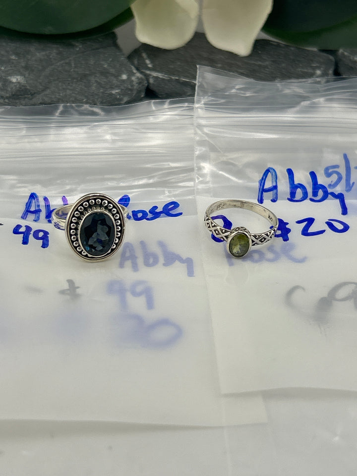 RESERVED FOR: Abby Rose  - 5/26/2025 tiktok A.M Live Show -  2 Sterling Silver Items