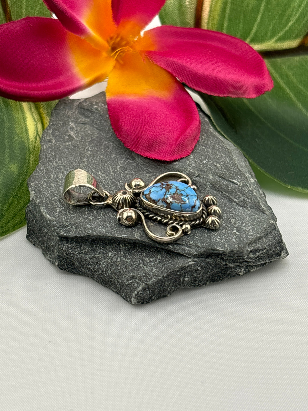 Golden Hills Turquoise Pendant