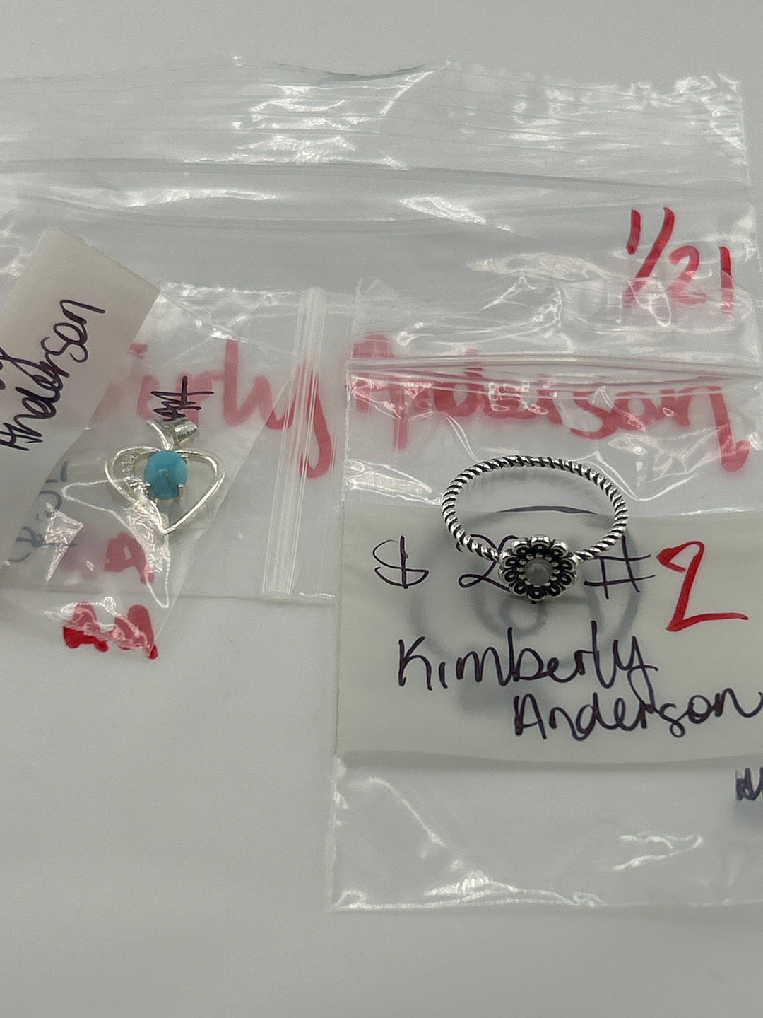 Kimberly Anderson- 2 925 Sterling Silver Items