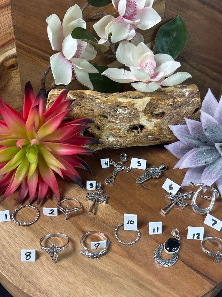 RESERVED FOR: MustangGirl 7/25/24- 19 Sterling Silver Items