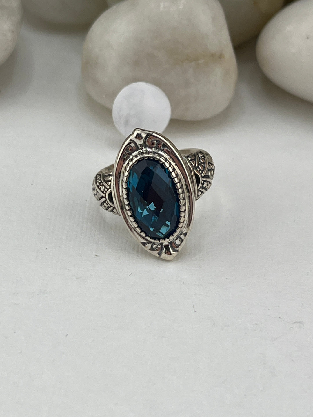 FB London Blue Quartz Ring