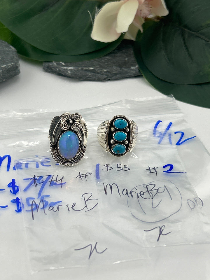 RESERVED FOR: MarieB - 6/12/2025 tiktok Reservation Live Show - 2 Sterling Silver Items