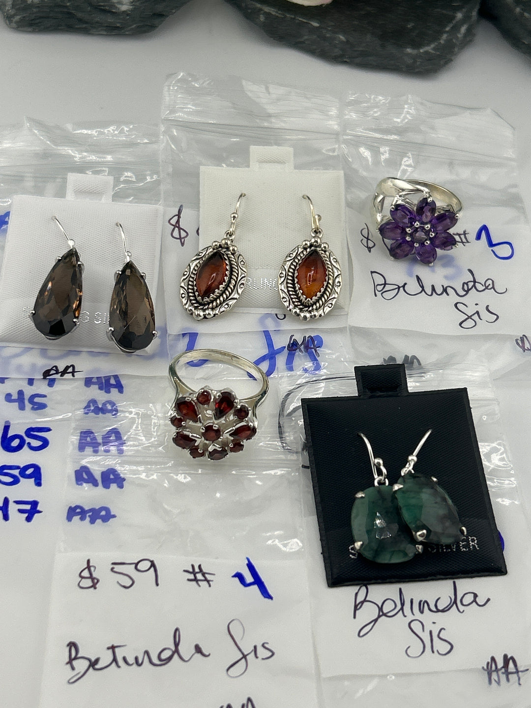 RESERVED FOR: Belinda Sis - 5/13/2025 tiktok A.M Live Show - 5 Sterling Silver Items