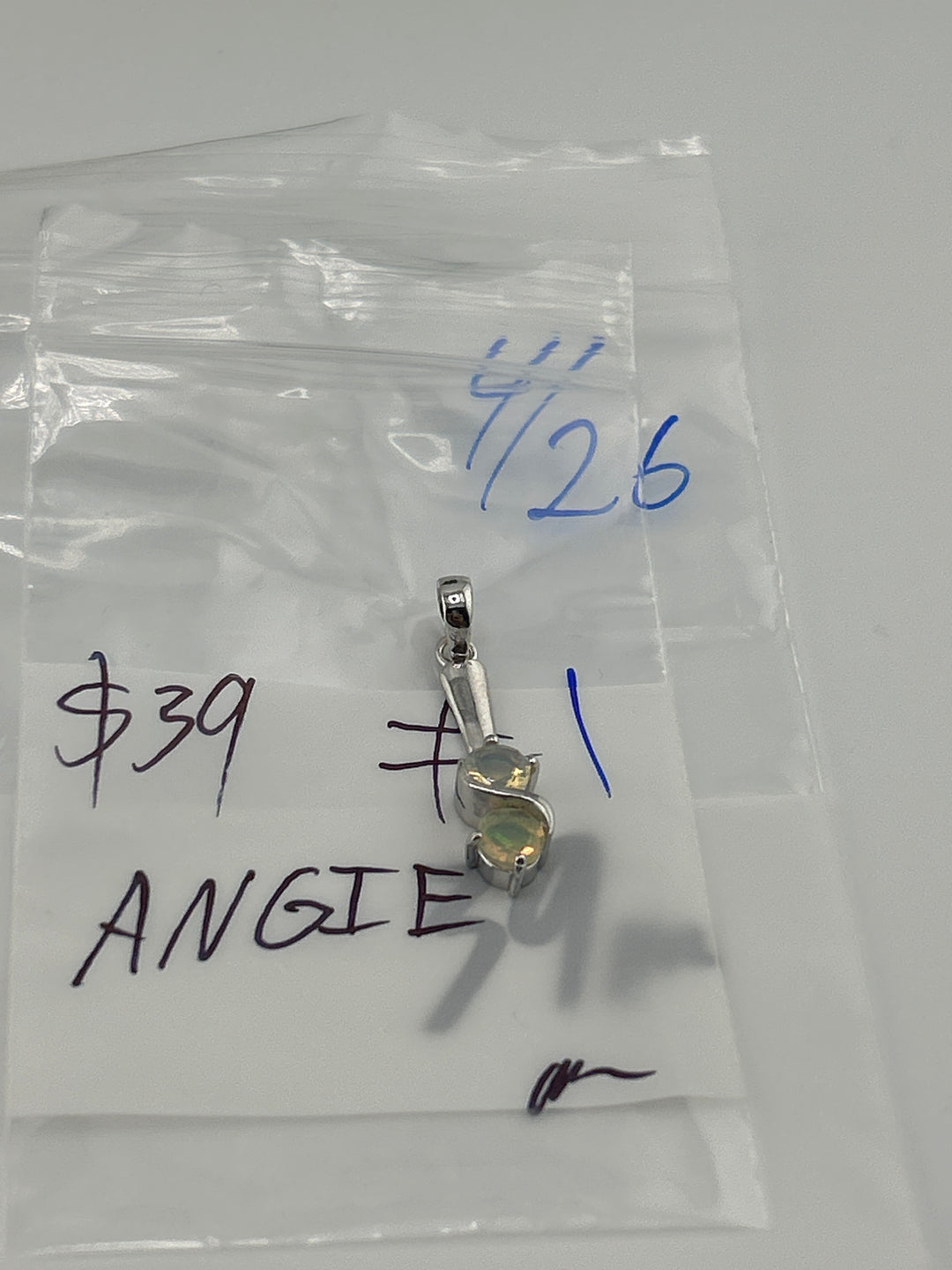 RESERVED FOR: ANGIE - 4/26/2025 tiktok Live Show - 1 Sterling Silver Items