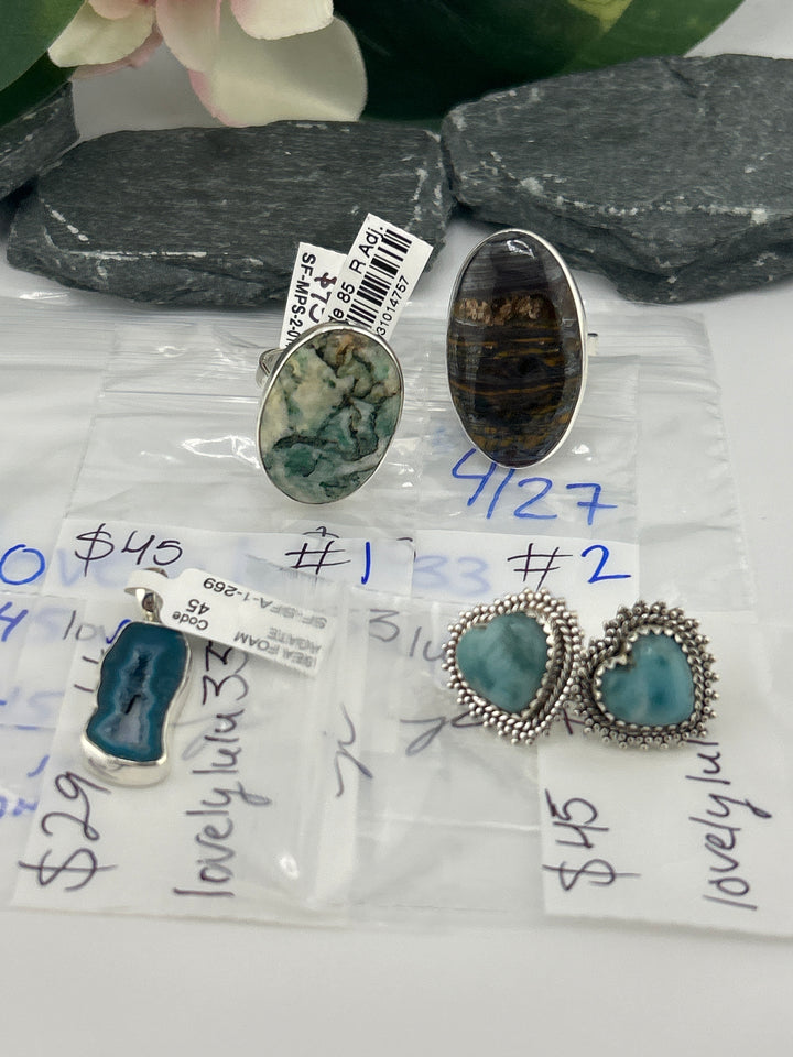 RESERVED FOR: lovelylulu333 - 4/27/2025 tiktok Live Show -4  Sterling Silver Items