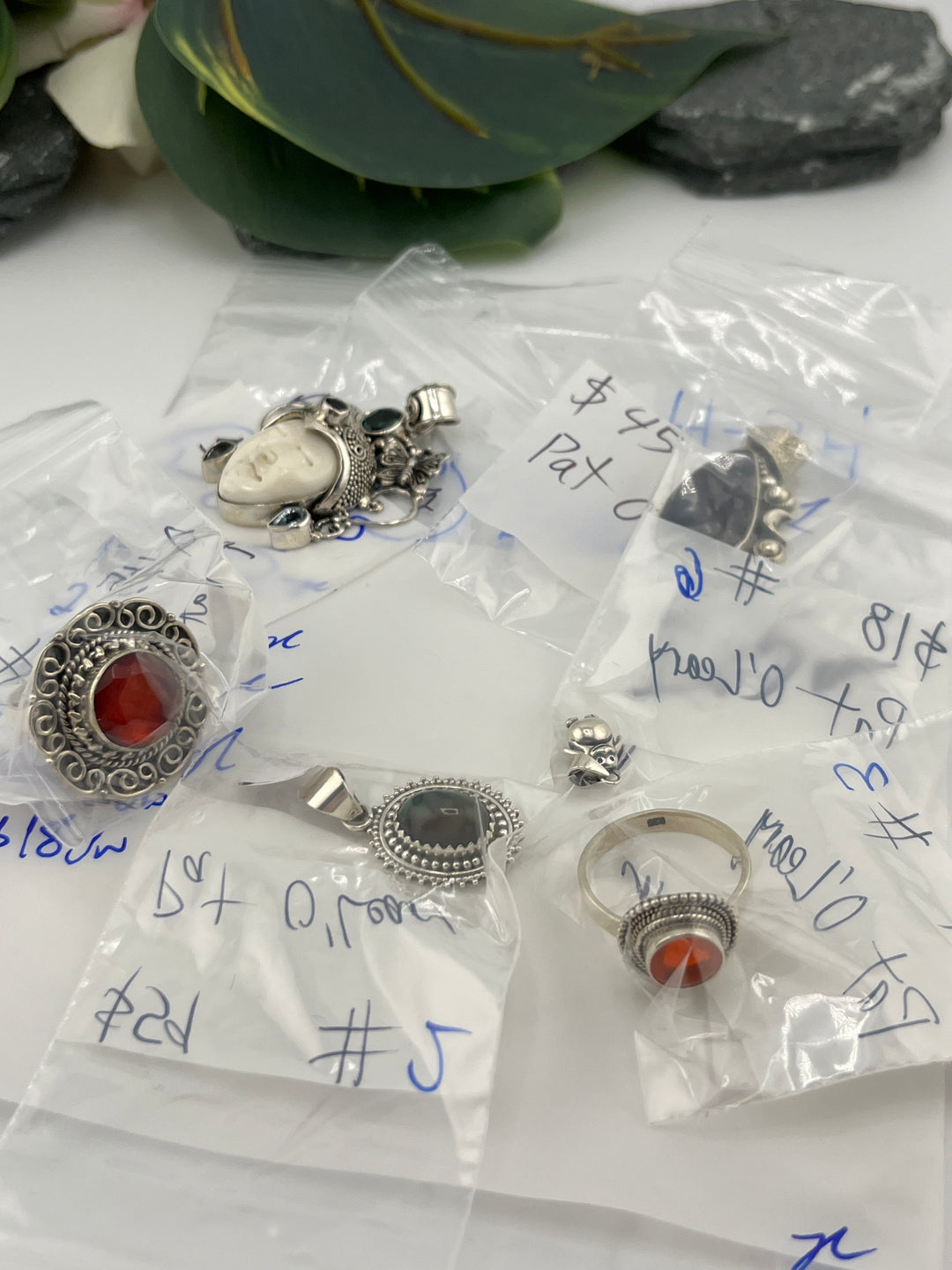 RESERVED FOR: Pat O'Leary - 4/24/2025 tiktok Live Show -6  Sterling Silver Items