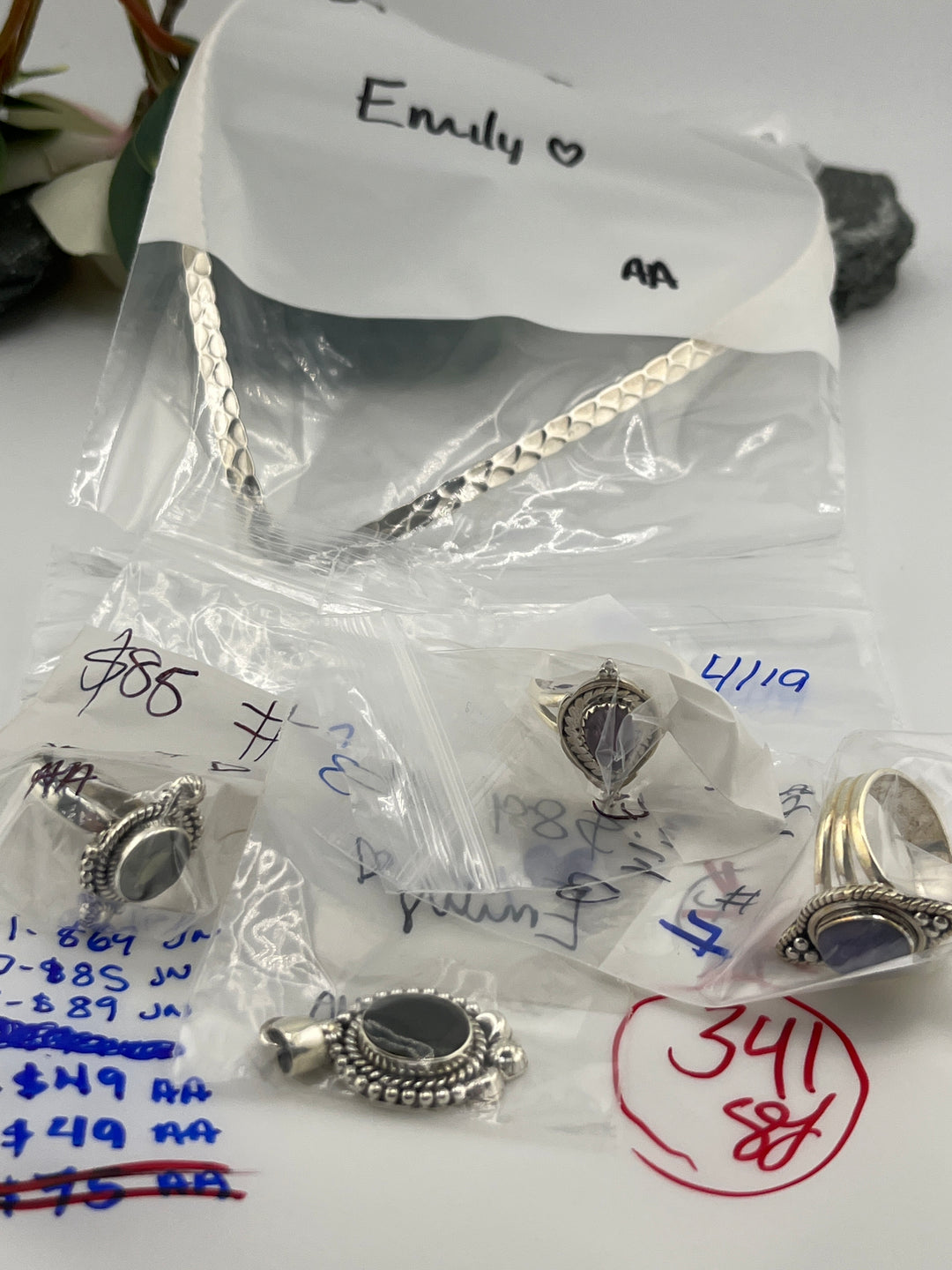 RESERVED FOR:  Emily ❤️- 4/19/2025 tiktok Live Show -5  Sterling Silver Items