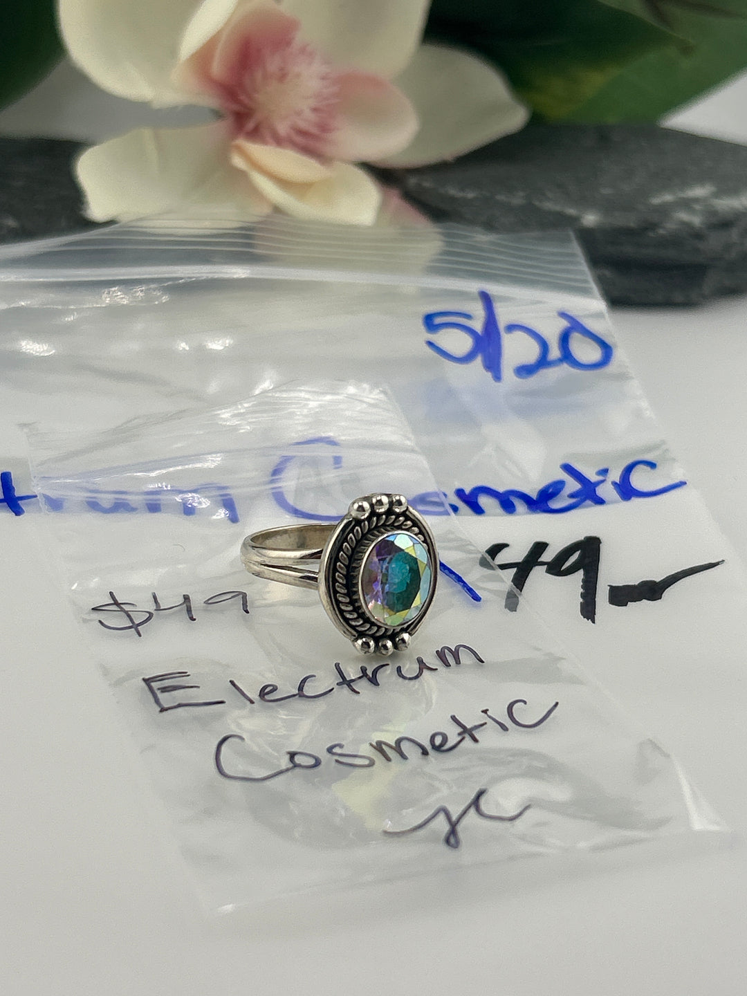 RESERVED FOR: Electrum Cosmetic - 5/20/2025 tiktok A.M Live Show - 1 Sterling Silver Items (Copy)