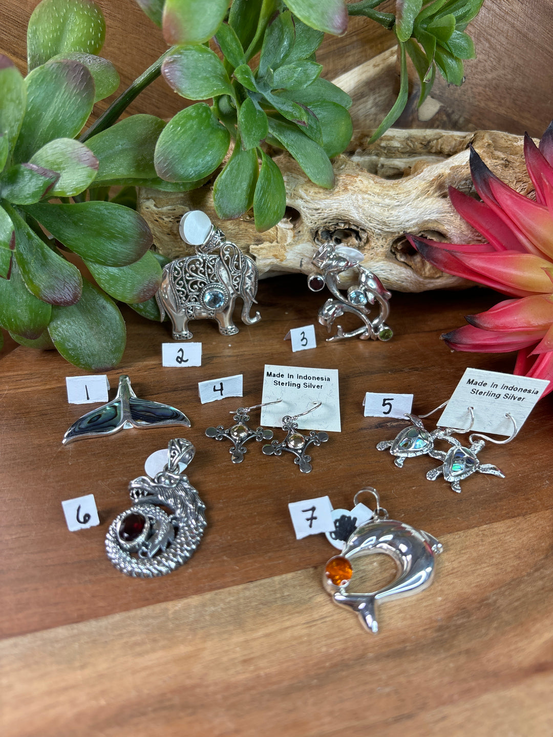 RESERVED FOR: tamee smith 8/4/24- 7 Sterling Silver Items