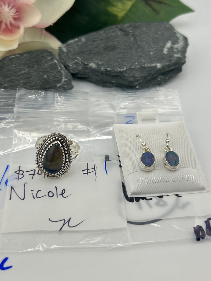 RESERVED FOR: Nicole - 3/28/2025 tiktok Live Show -2  Sterling Silver Items