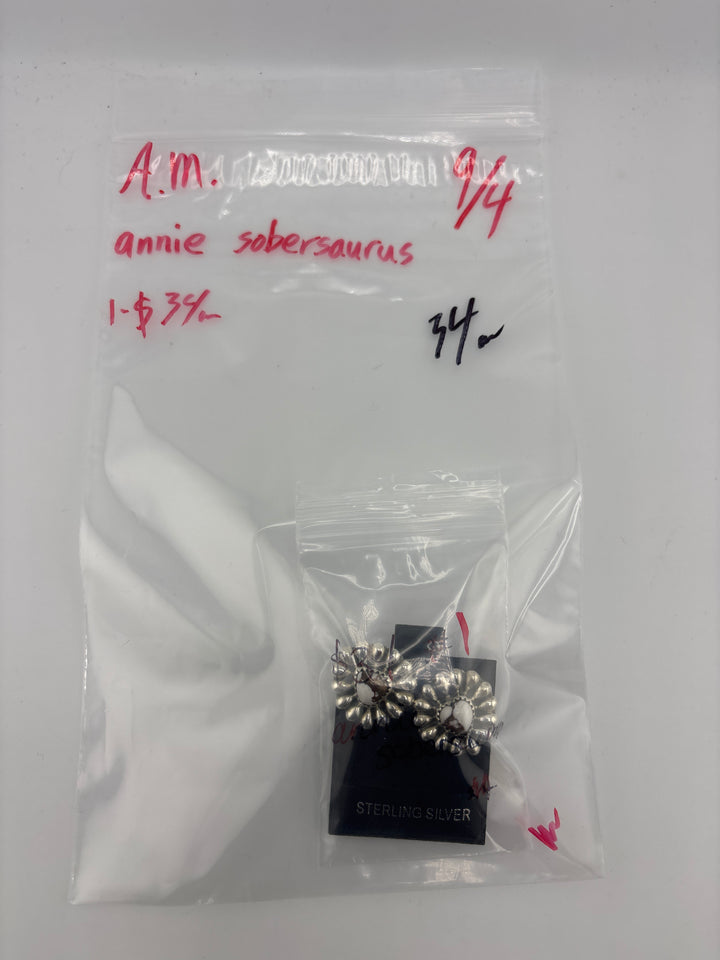 AM SHOW 48HR - RESERVED FOR: annie sobersaurus - 9/4/2025 FL tiktok Live Show - 1 Sterling Silver Items