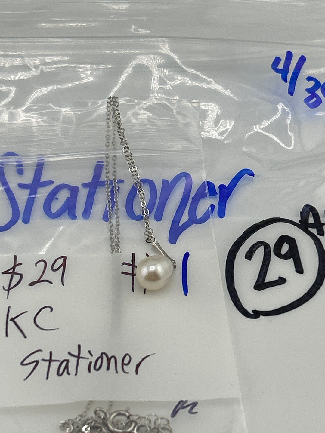 RESERVED FOR: KC Stationer- 4/30/2025 tiktok Live Show - 1 Sterling Silver Items