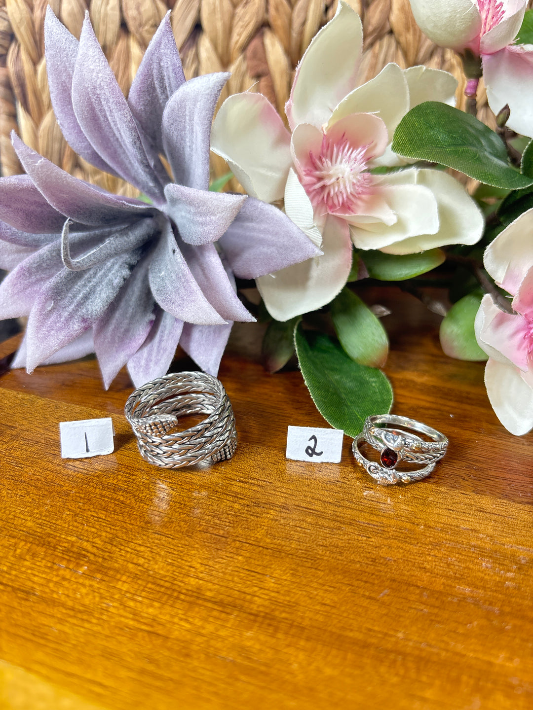 RESERVED FOR: tamee smith 8/14/24- 2 Sterling Silver Items