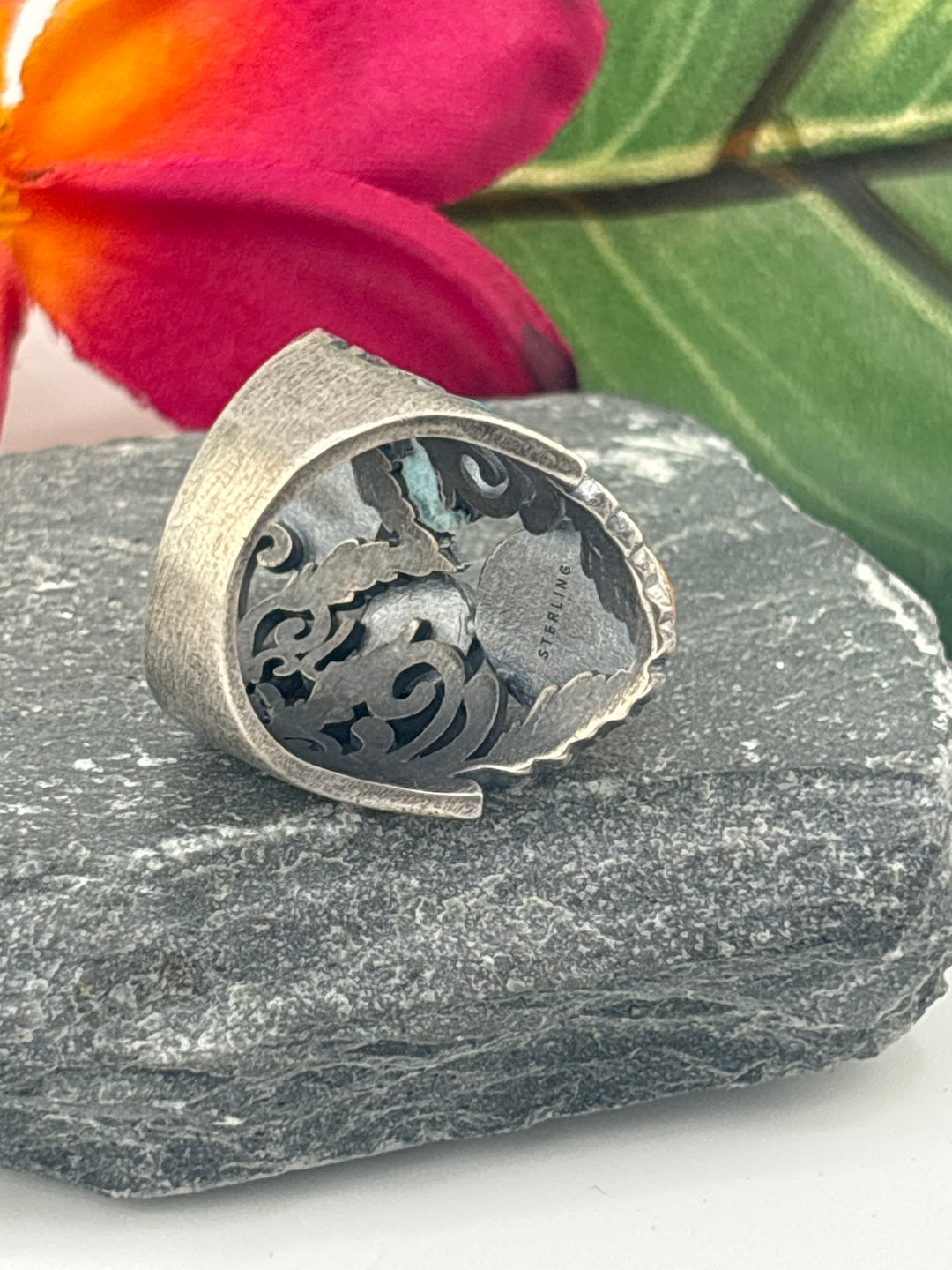 Cluster Shield Ring Size 7.75