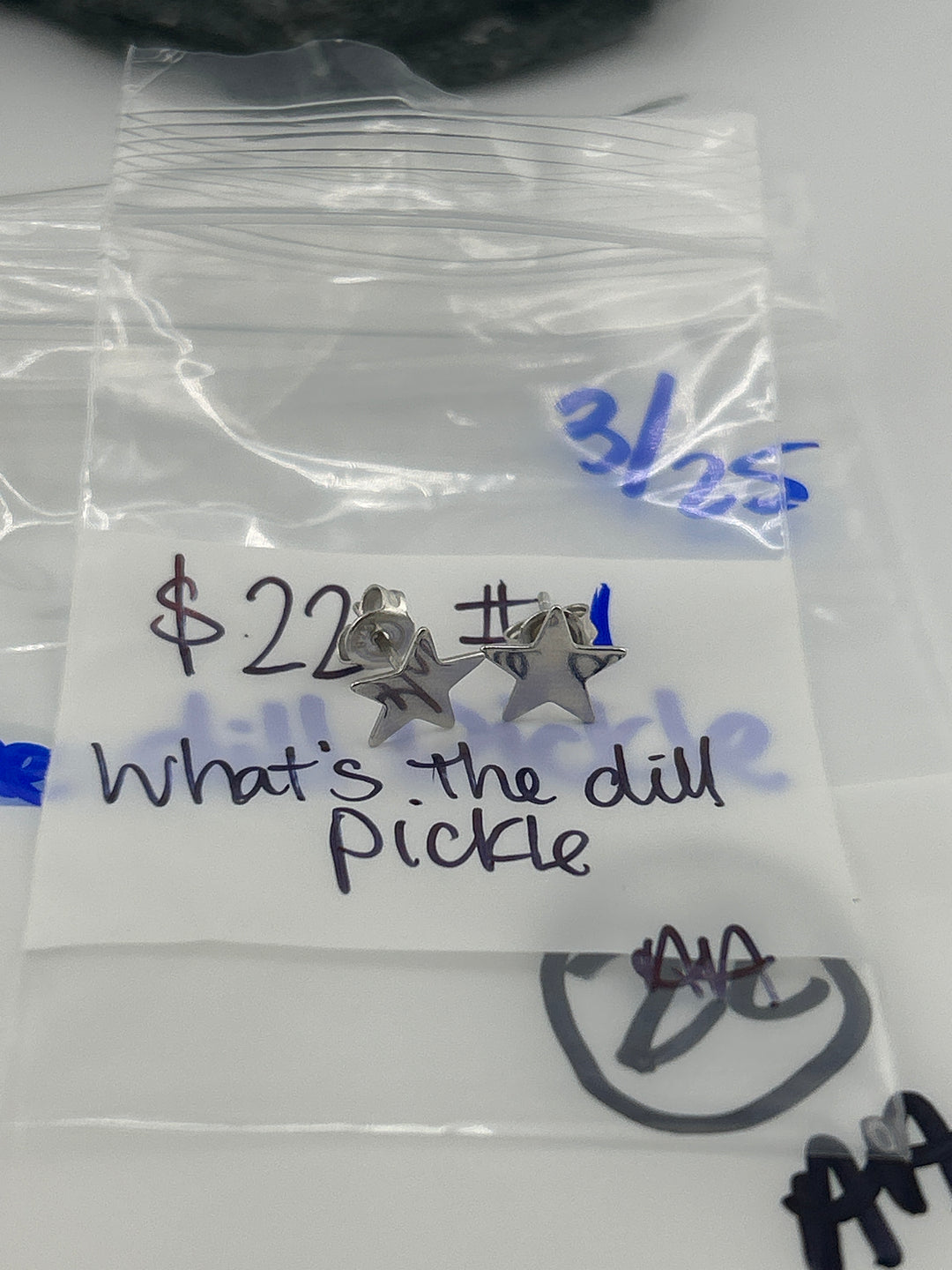 RESERVED FOR: What's the dill pickle 3/25/2025 A.M. Live Show - 1 Sterling Silver Items