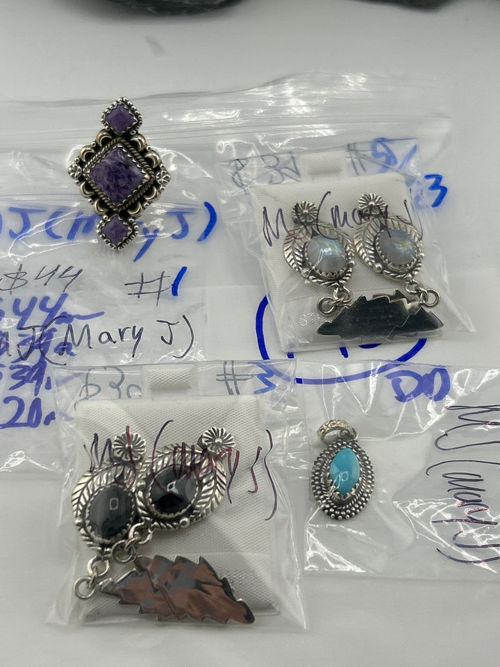 RESERVED FOR: MJ(Mary J) - 5/23/2025 tiktok Live Show - 4 Sterling Silver Item