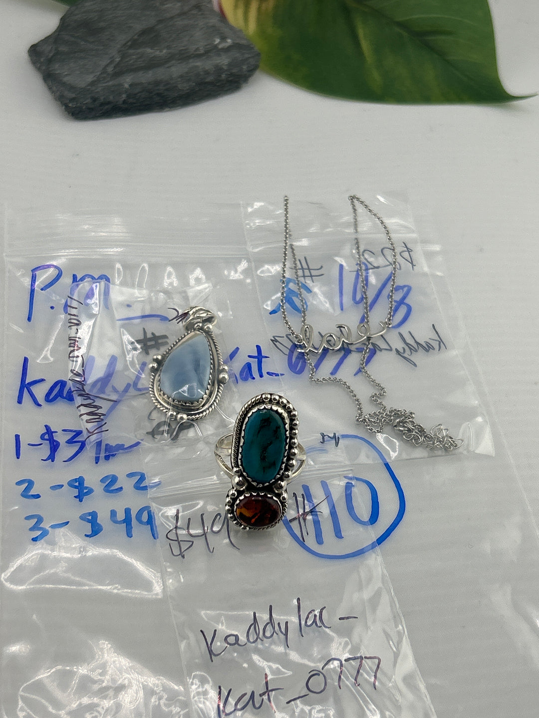 PM SHOW 48HR - RESERVED FOR: kaddyLac_kat_0777 - 10/8/2025 FL tiktok Live Show - 3 Sterling Silver Items