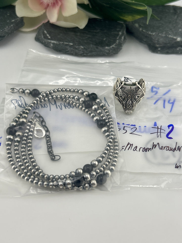 RESERVED FOR: MsMaroonMarauder- 5/14/2025 tiktok Live Show - 2 Sterling Silver Items