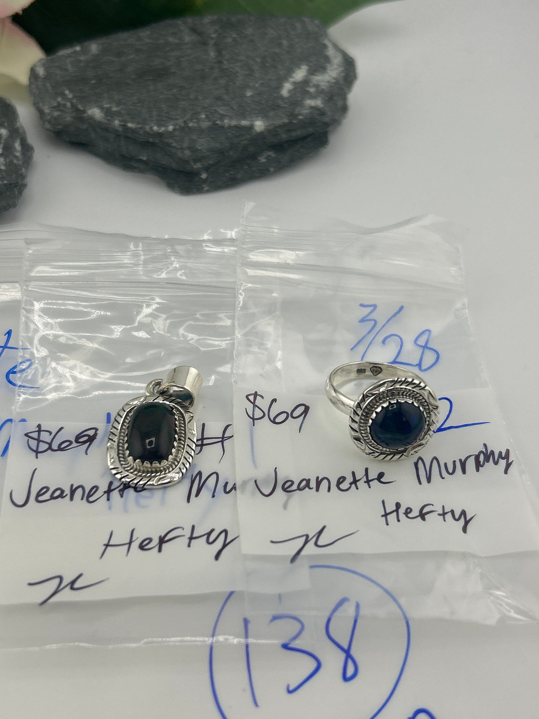 RESERVED FOR: Jeanette Murphy Hefty - 3/28/2025 tiktok Live Show - 2 Sterling Silver Items
