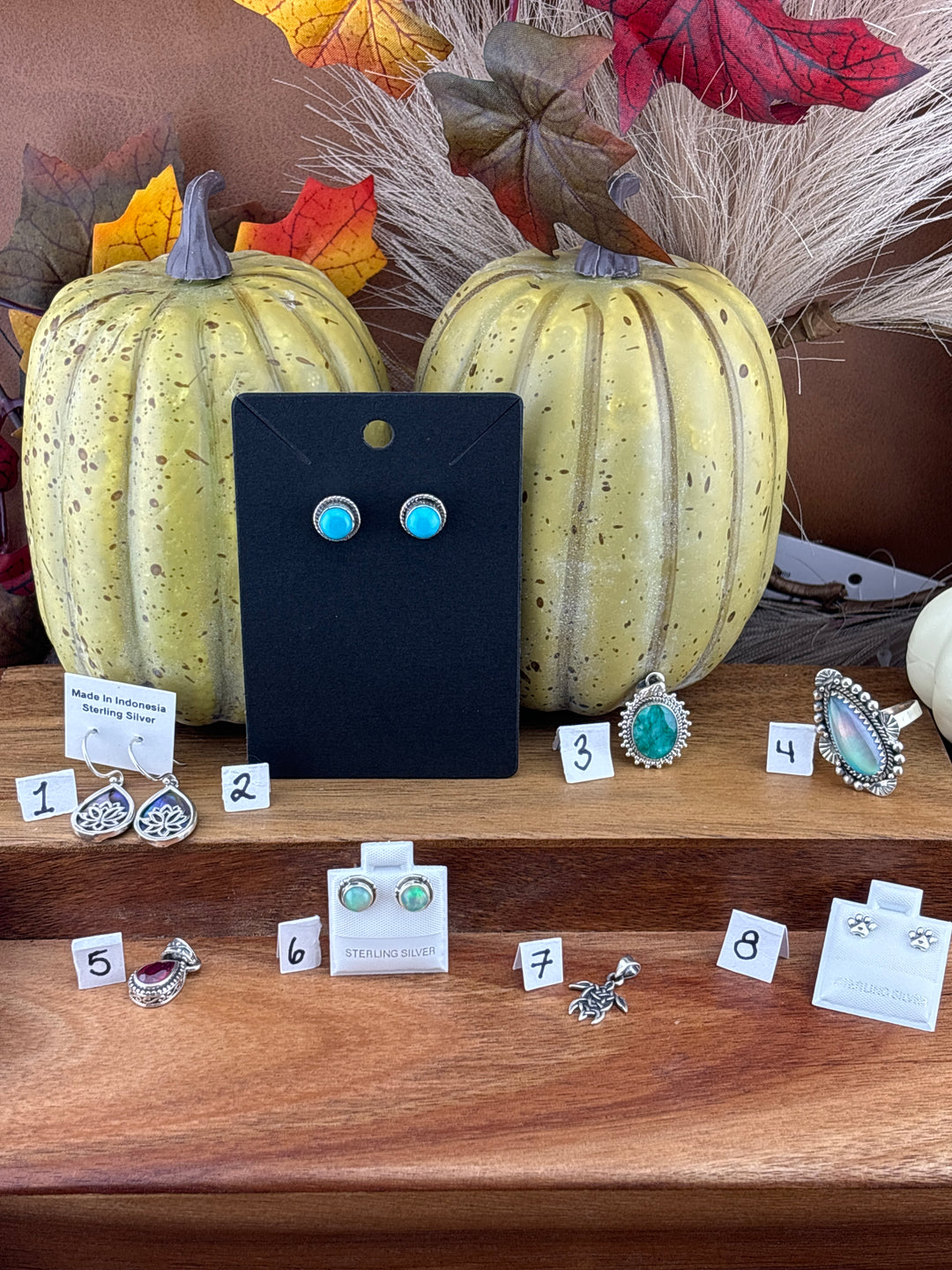 RESERVED FOR: MustangGirl10/07/2024 -8 Sterling Silver Items