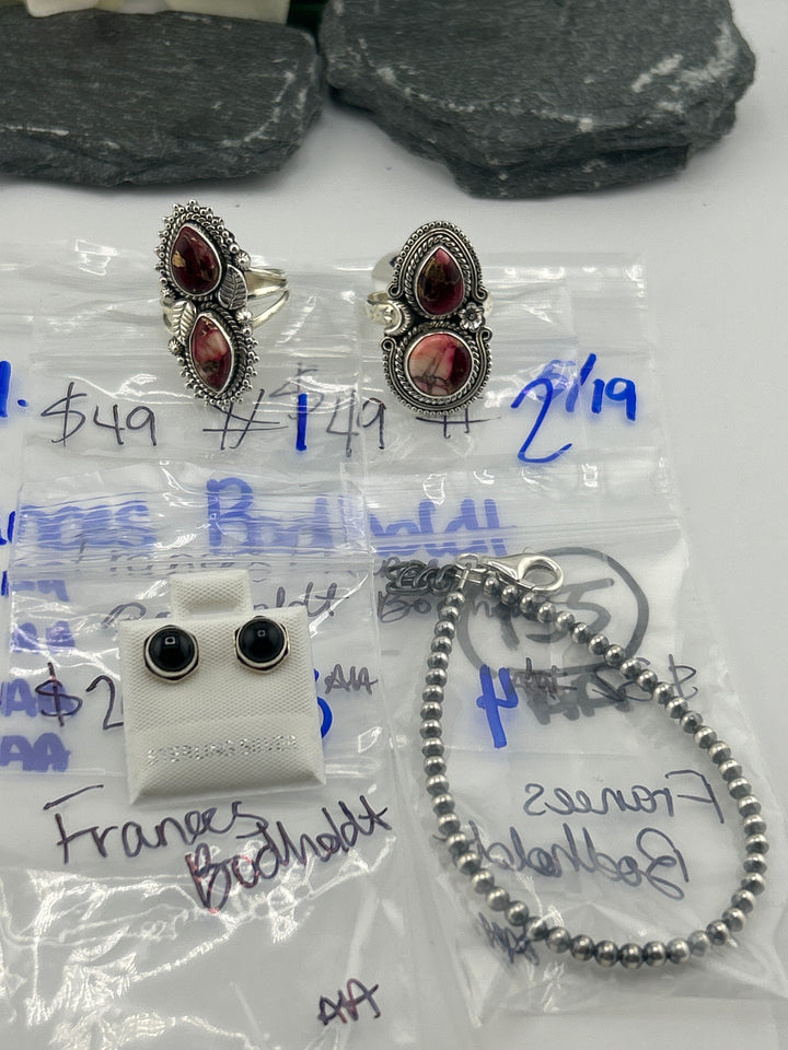 RESERVED FOR: Frances Bodholdt - 5/19/2025 tiktok A.M Live Show - 4 Sterling Silver Items