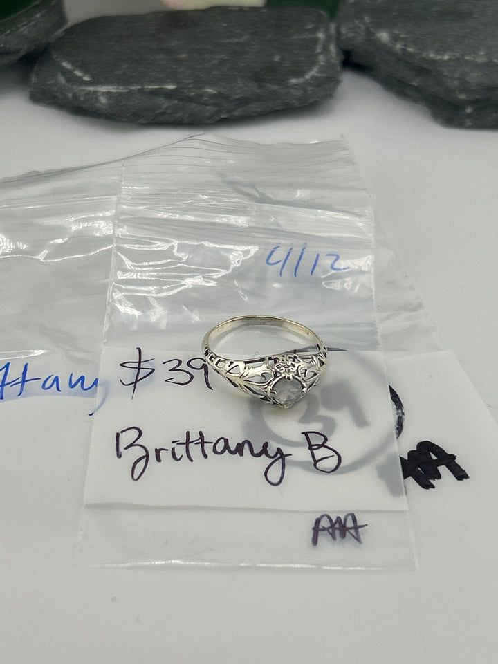 RESERVED FOR: Brittany B- 4/12/2025 tiktok Live Show - 1 Sterling Silver Items