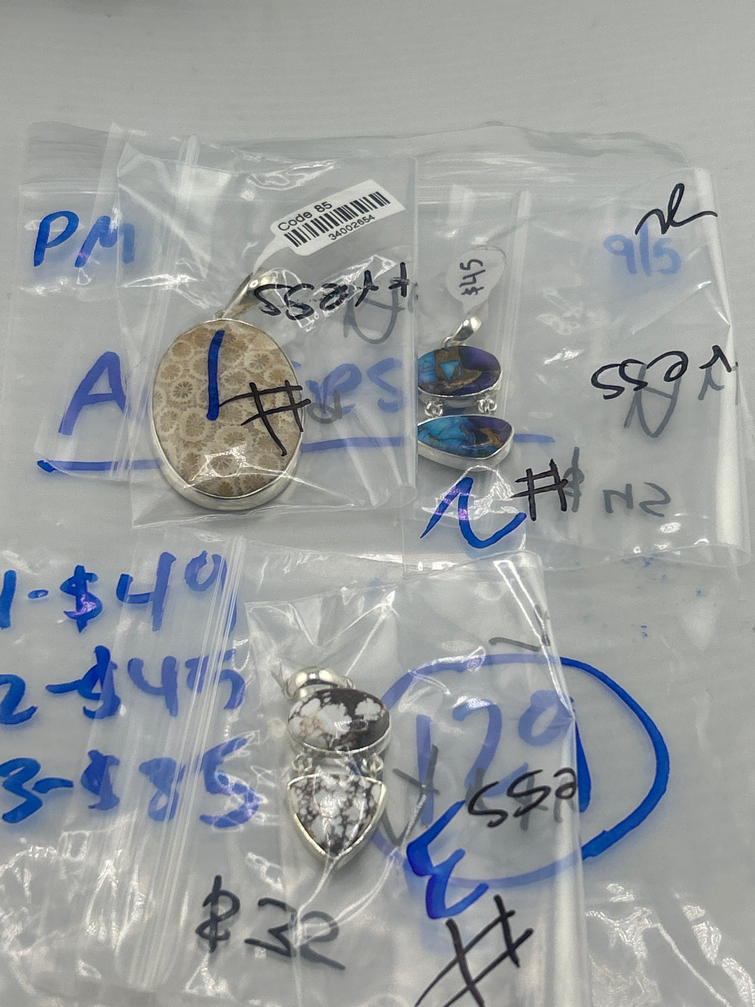 PM SHOW 48HR - RESERVED FOR: Artress - 9/5/2025 FL tiktok Live Show - 3 Sterling Silver Items
