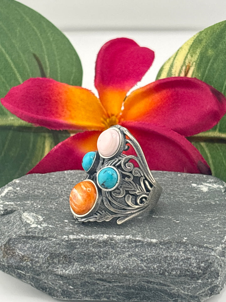 Cluster Shield Ring Size 9