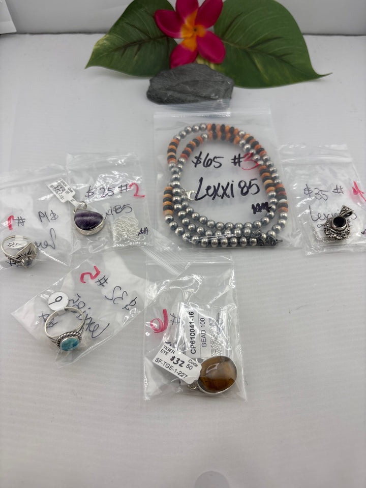 AM SHOW 48HR RESERVED FOR: Lexxi85 - 9/29/2025 FL tiktok Live Show -  6 Sterling Silver Items