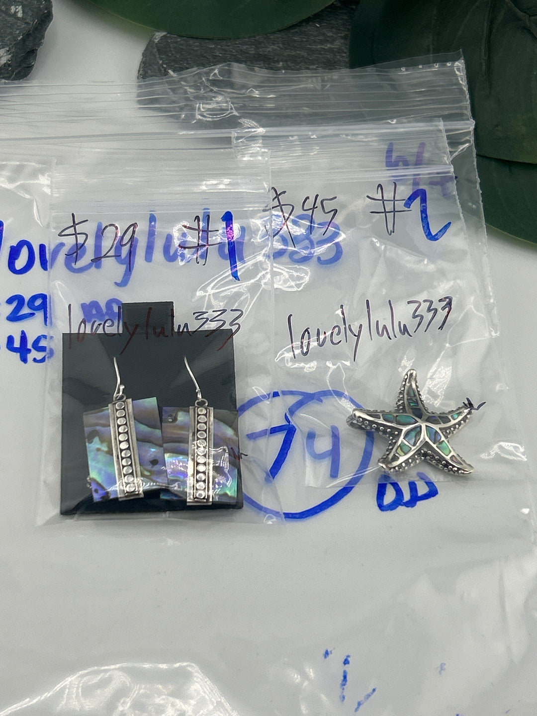 RESERVED FOR: lovelylulu333- 6/7/2025 FL tiktok Live Show - 2 Sterling Silver Items